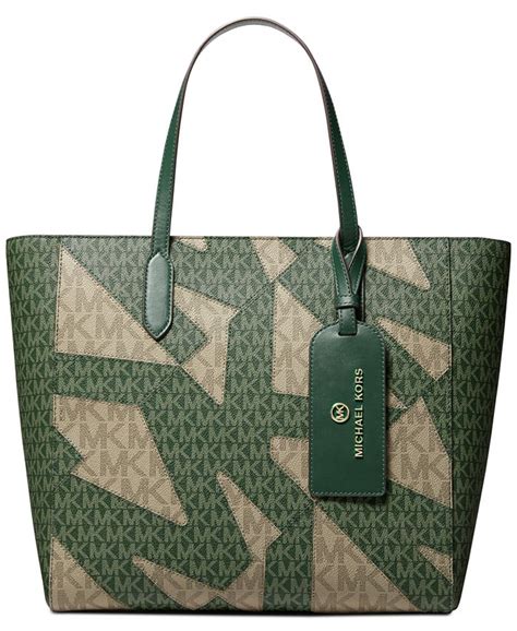 michael kors large east west embossed tote|signature sinclair east west tote.